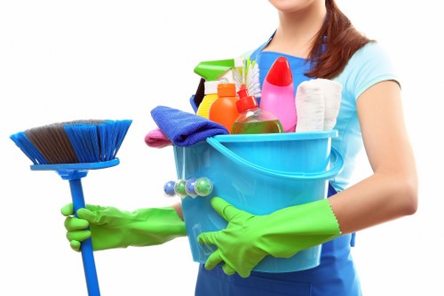 Team providing comprehensive cleaning services